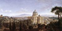 Wittel, Caspar Andriaans van - The St Peter's in Rome